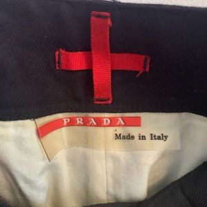Prada Navy Cargo Pants